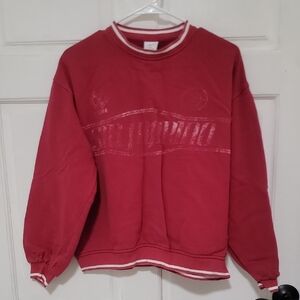 Urban Outfitters San Marino Red Crewneck Sweater Designed Limited Edition